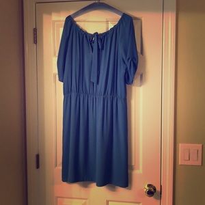 Ann Taylor Loft Blue Dress-perfect for Easter